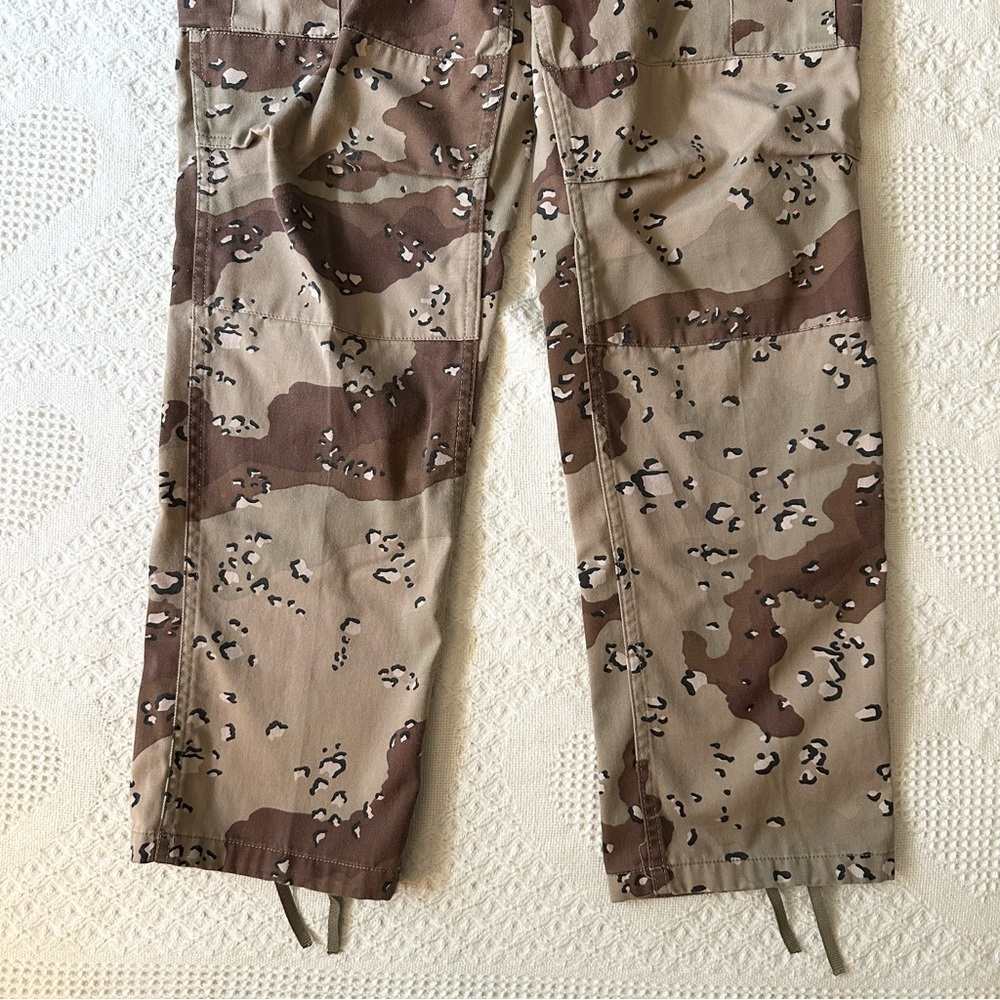 Rothco BDU Military Pants Mens Small 31x30 Brown Chocolate Chip Desert Camo Adj - Picture 5 of 11